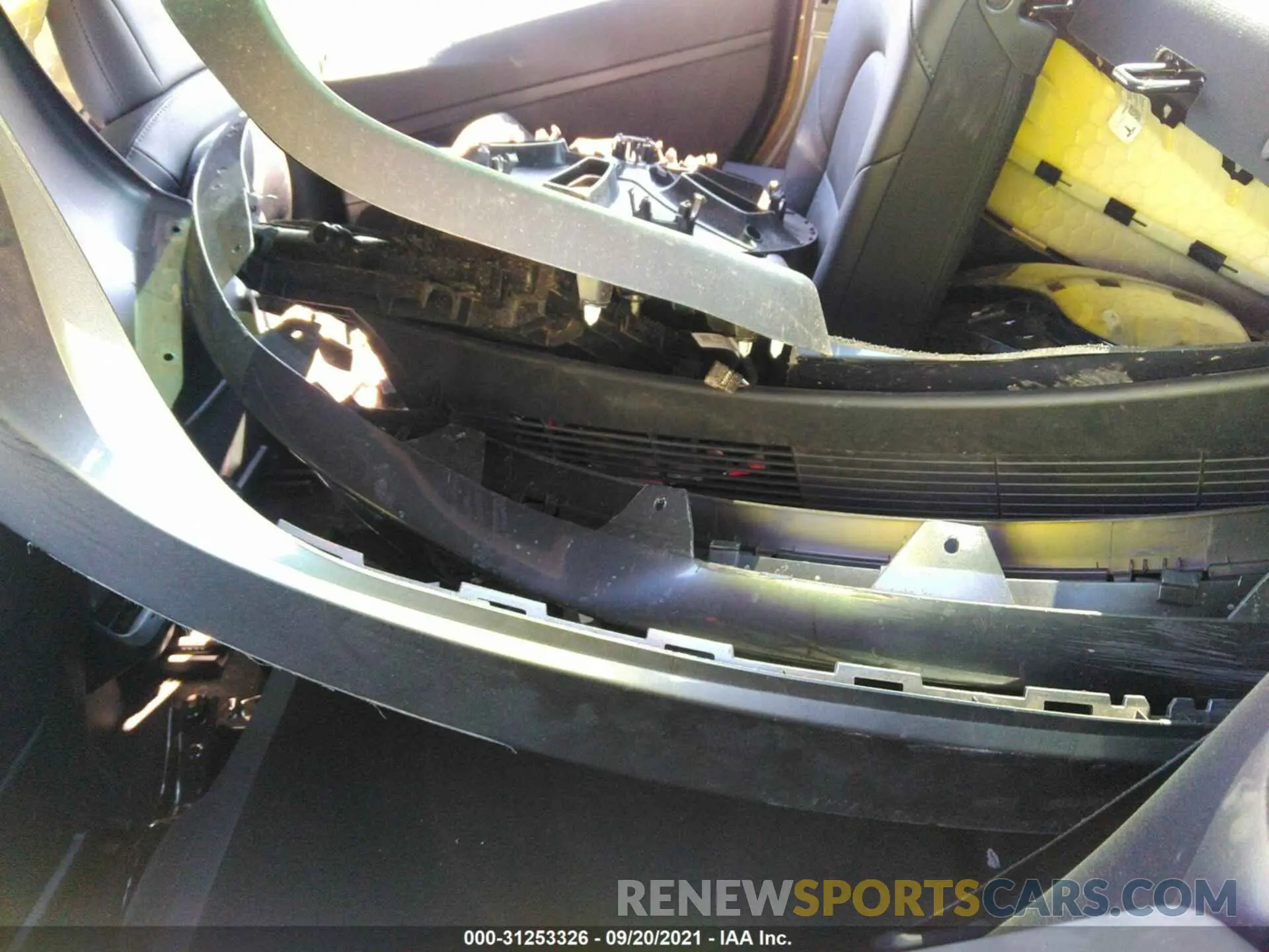 12 fotografías del automóvil dañado 5YJ3E1EA2MF940085 TESLA MODEL 3 2021