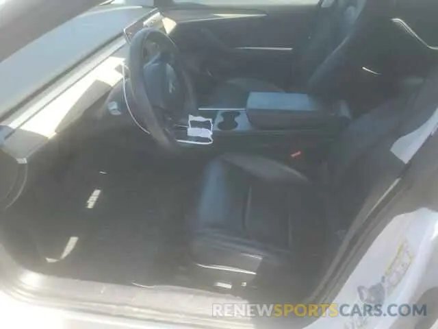 7 fotografías del automóvil dañado 5YJ3E1EA2MF974043 TESLA MODEL 3 2021