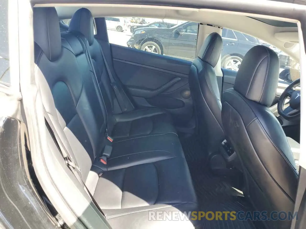 10 fotografías del automóvil dañado 5YJ3E1EA2MF986029 TESLA MODEL 3 2021