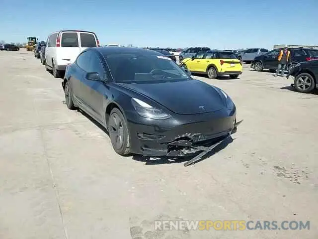 11 fotografías del automóvil dañado 5YJ3E1EA2MF986029 TESLA MODEL 3 2021