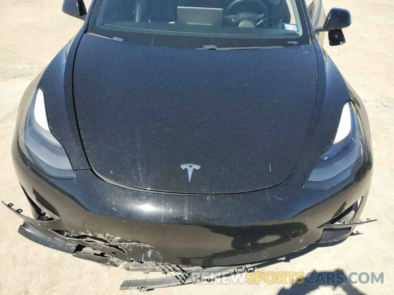 12 fotografías del automóvil dañado 5YJ3E1EA2MF986029 TESLA MODEL 3 2021