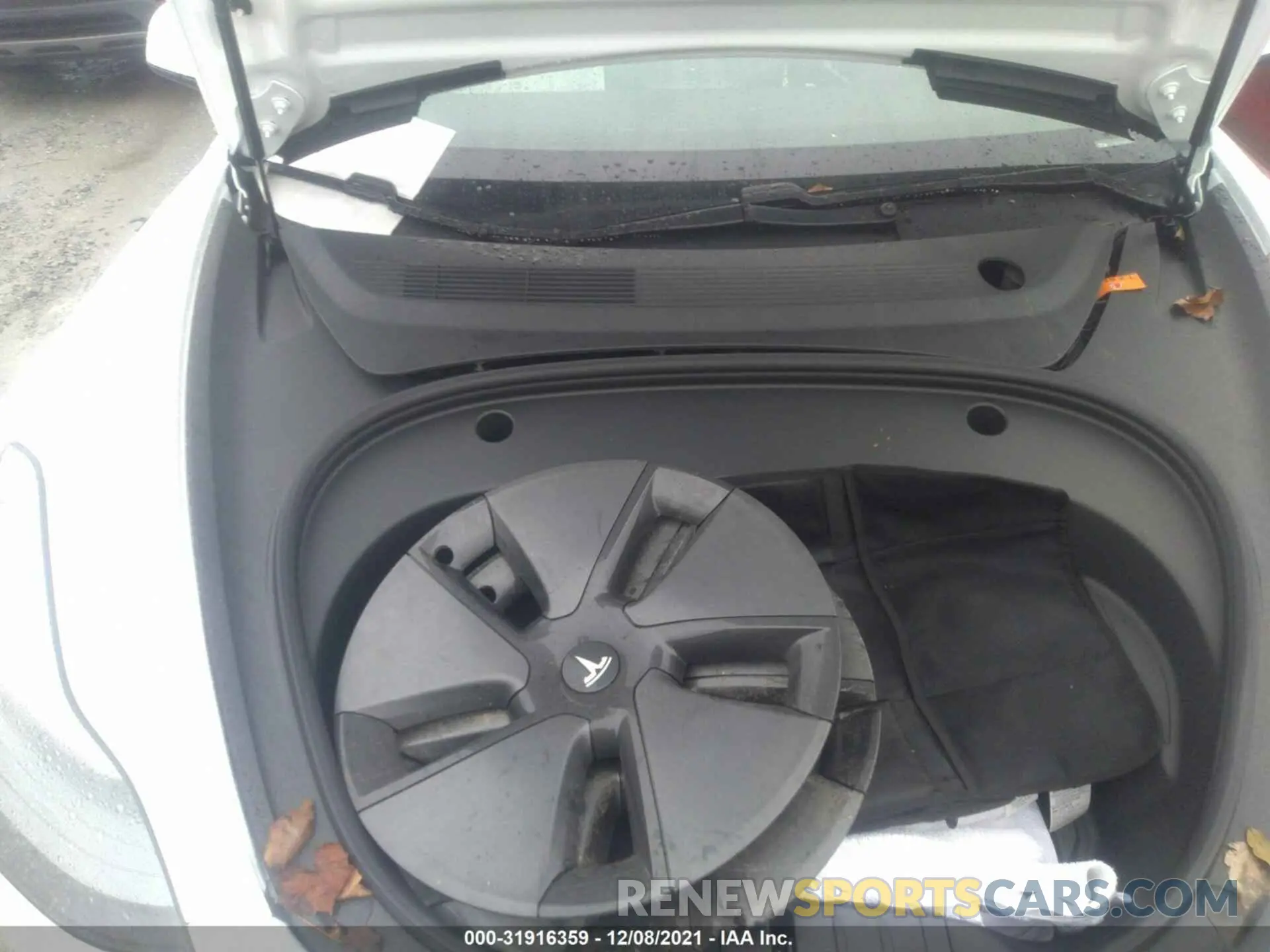 10 fotografías del automóvil dañado 5YJ3E1EA2MF987603 TESLA MODEL 3 2021