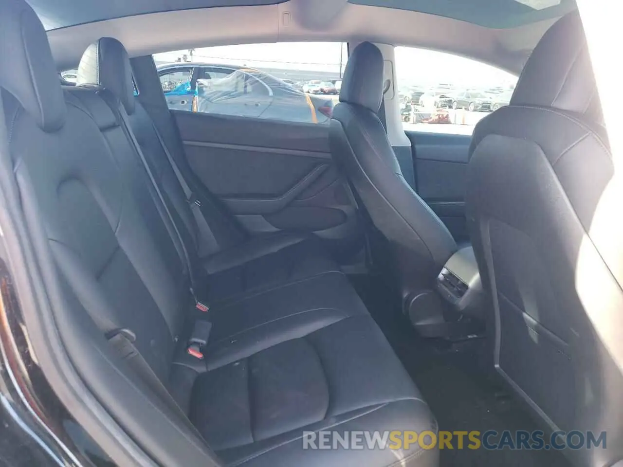 10 fotografías del automóvil dañado 5YJ3E1EA2MF997399 TESLA MODEL 3 2021