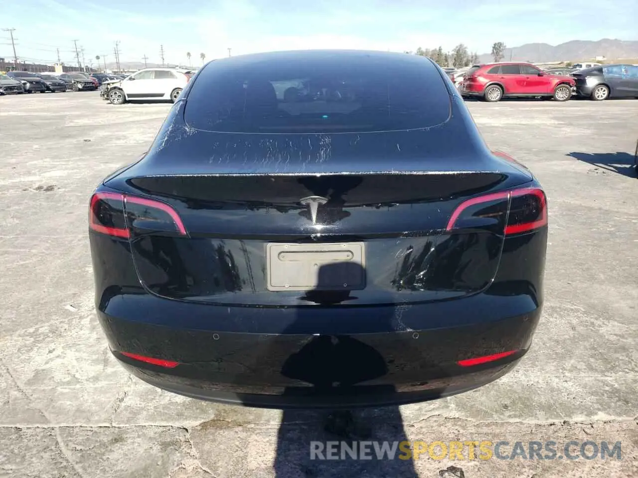 6 fotografías del automóvil dañado 5YJ3E1EA2MF997399 TESLA MODEL 3 2021