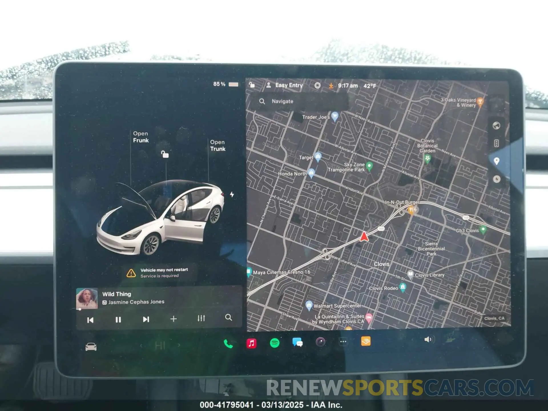 18 fotografías del automóvil dañado 5YJ3E1EA3MF032180 TESLA MODEL 3 2021