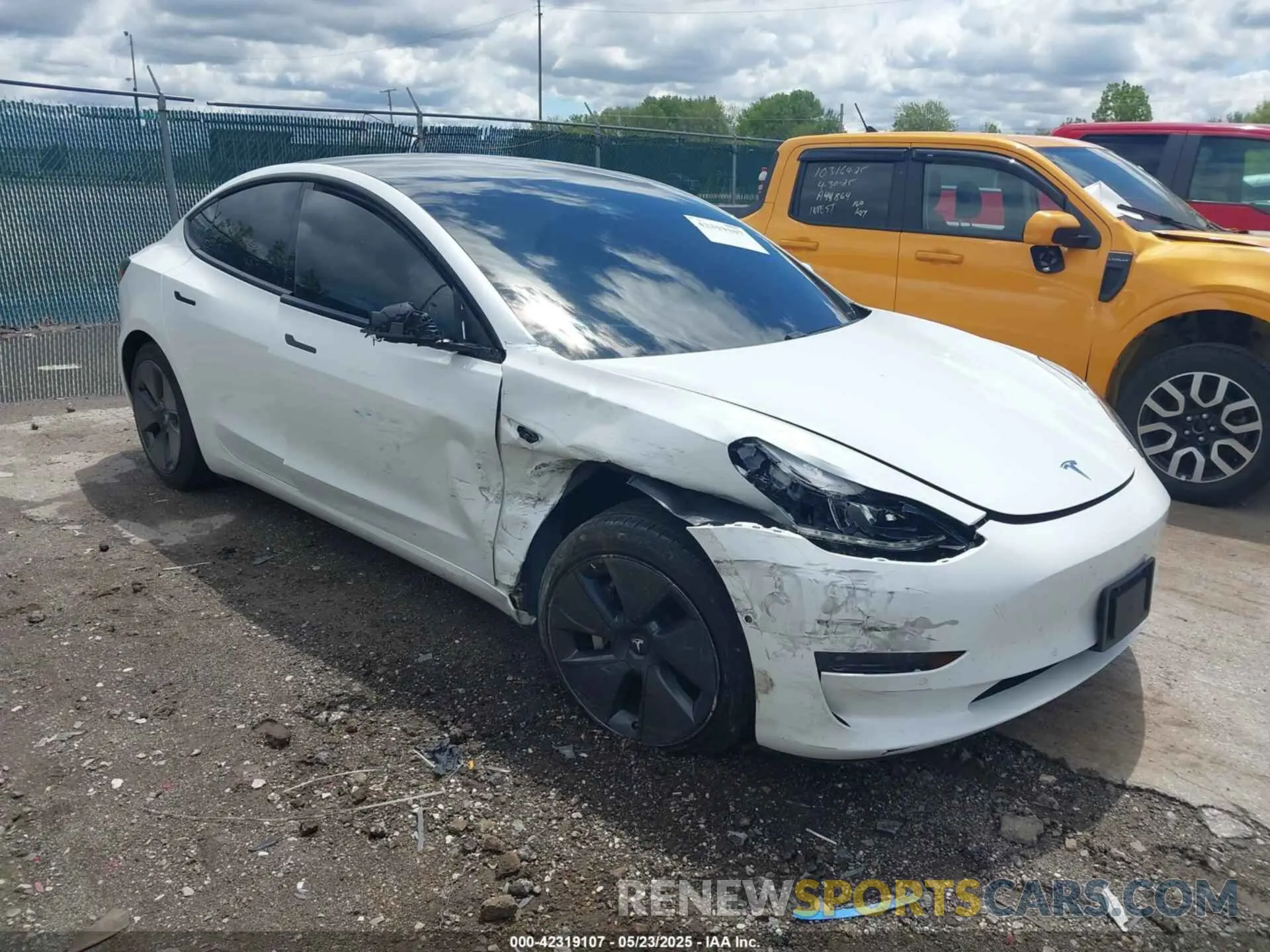 1 fotografías del automóvil dañado 5YJ3E1EA3MF060027 TESLA MODEL 3 2021