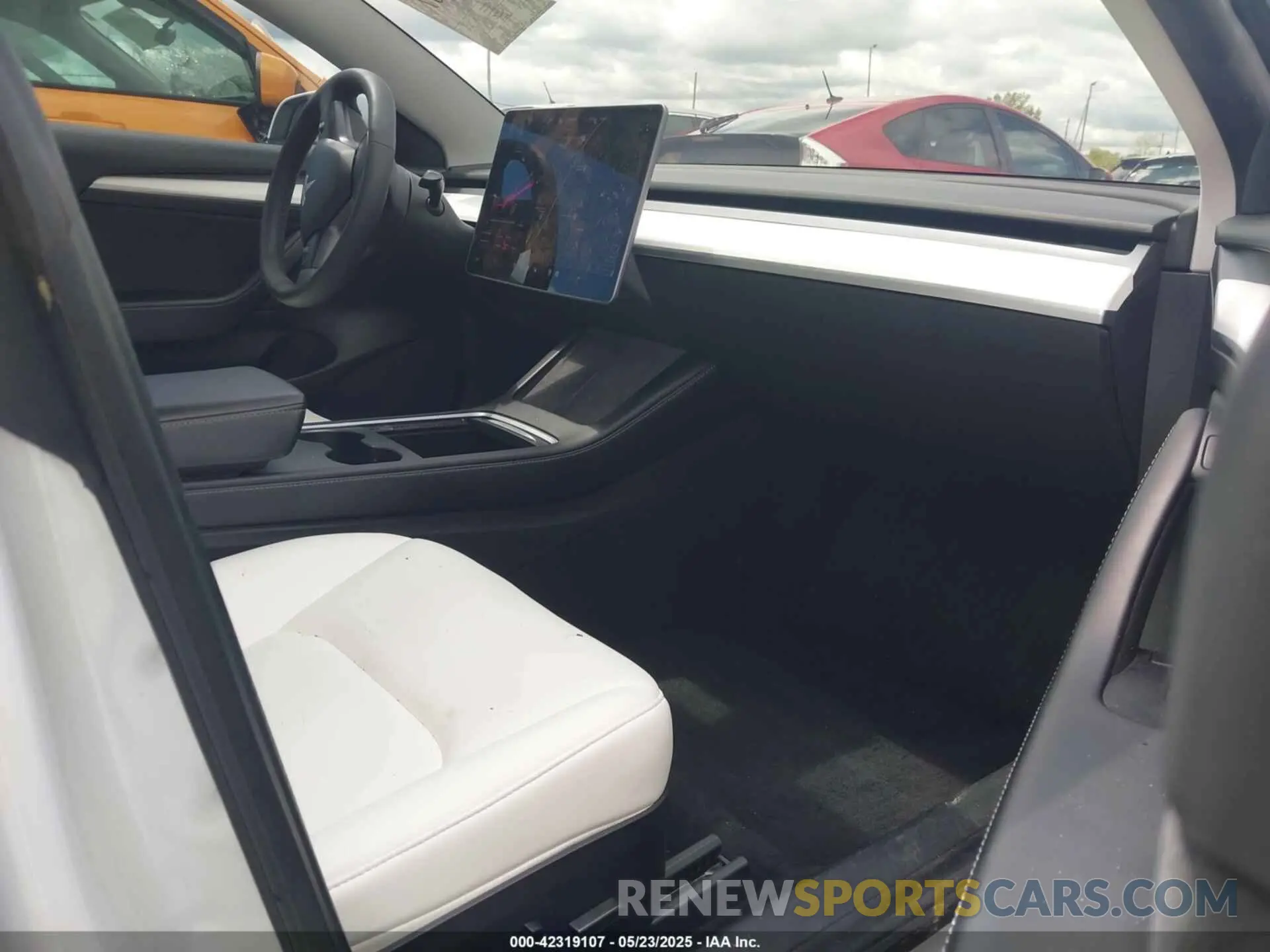 5 fotografías del automóvil dañado 5YJ3E1EA3MF060027 TESLA MODEL 3 2021