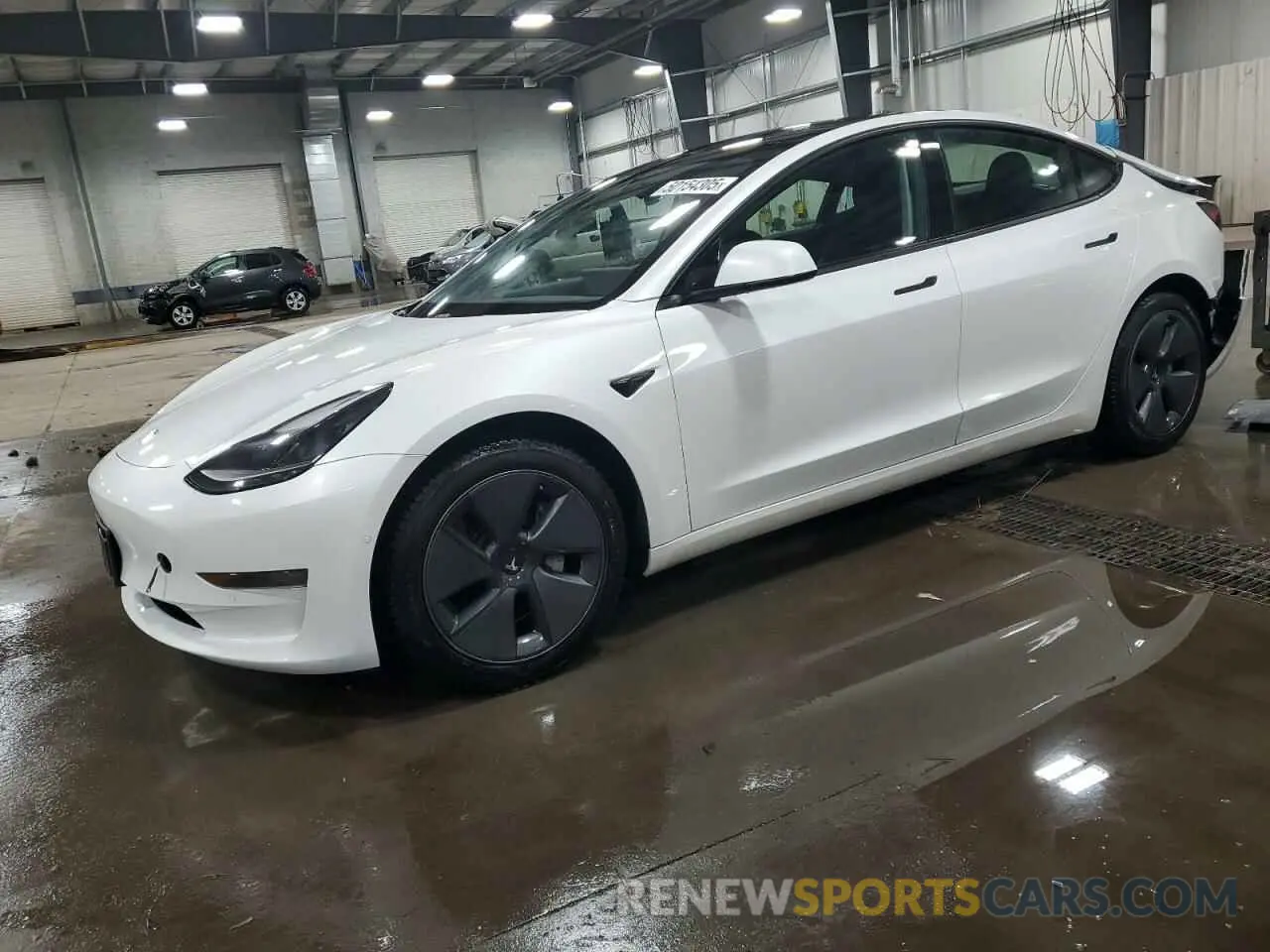 1 fotografías del automóvil dañado 5YJ3E1EA3MF060612 TESLA MODEL 3 2021