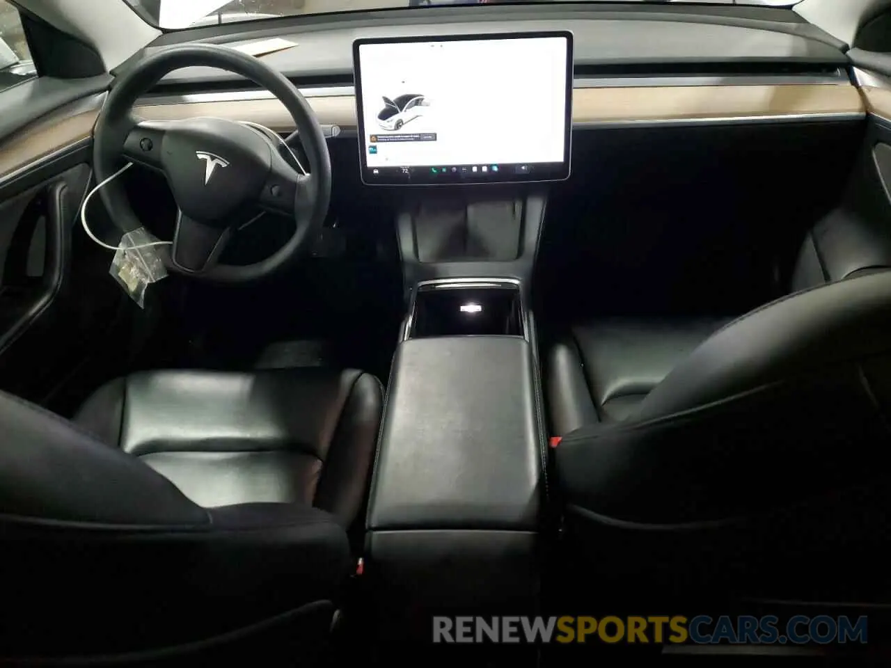 8 fotografías del automóvil dañado 5YJ3E1EA3MF060612 TESLA MODEL 3 2021