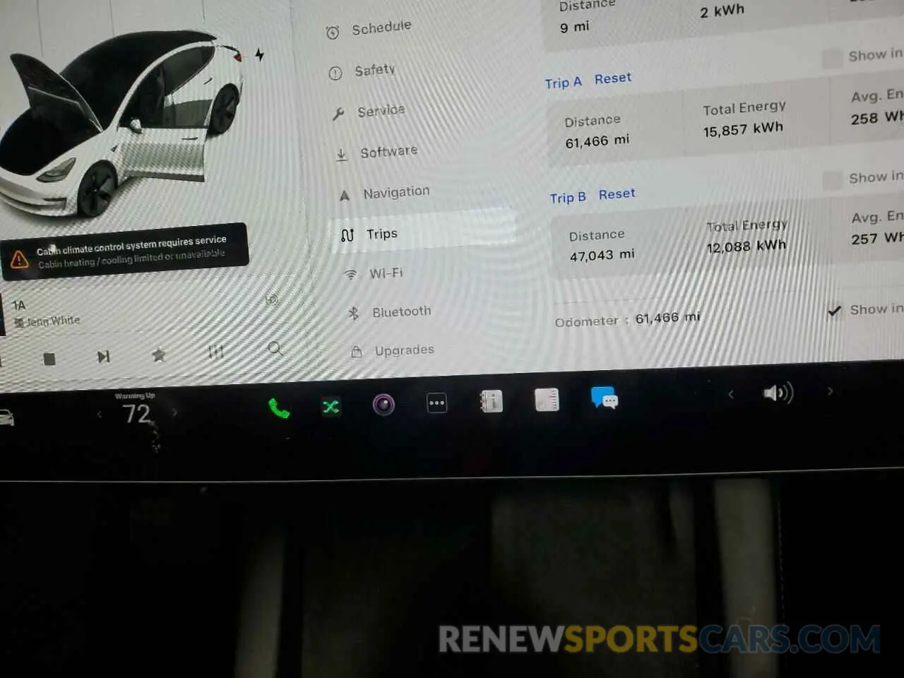 9 fotografías del automóvil dañado 5YJ3E1EA3MF060612 TESLA MODEL 3 2021