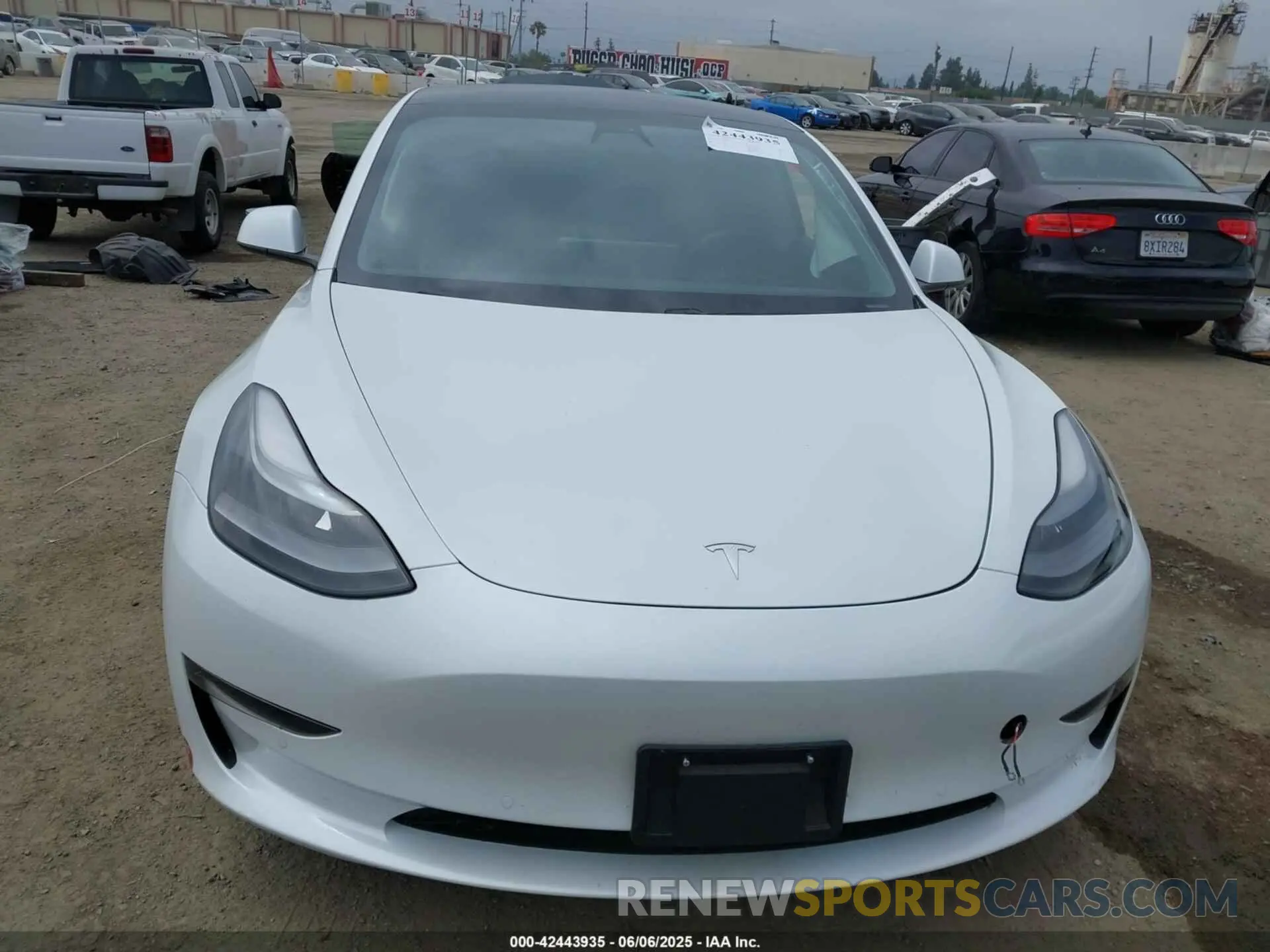 11 fotografías del automóvil dañado 5YJ3E1EA3MF072520 TESLA MODEL 3 2021