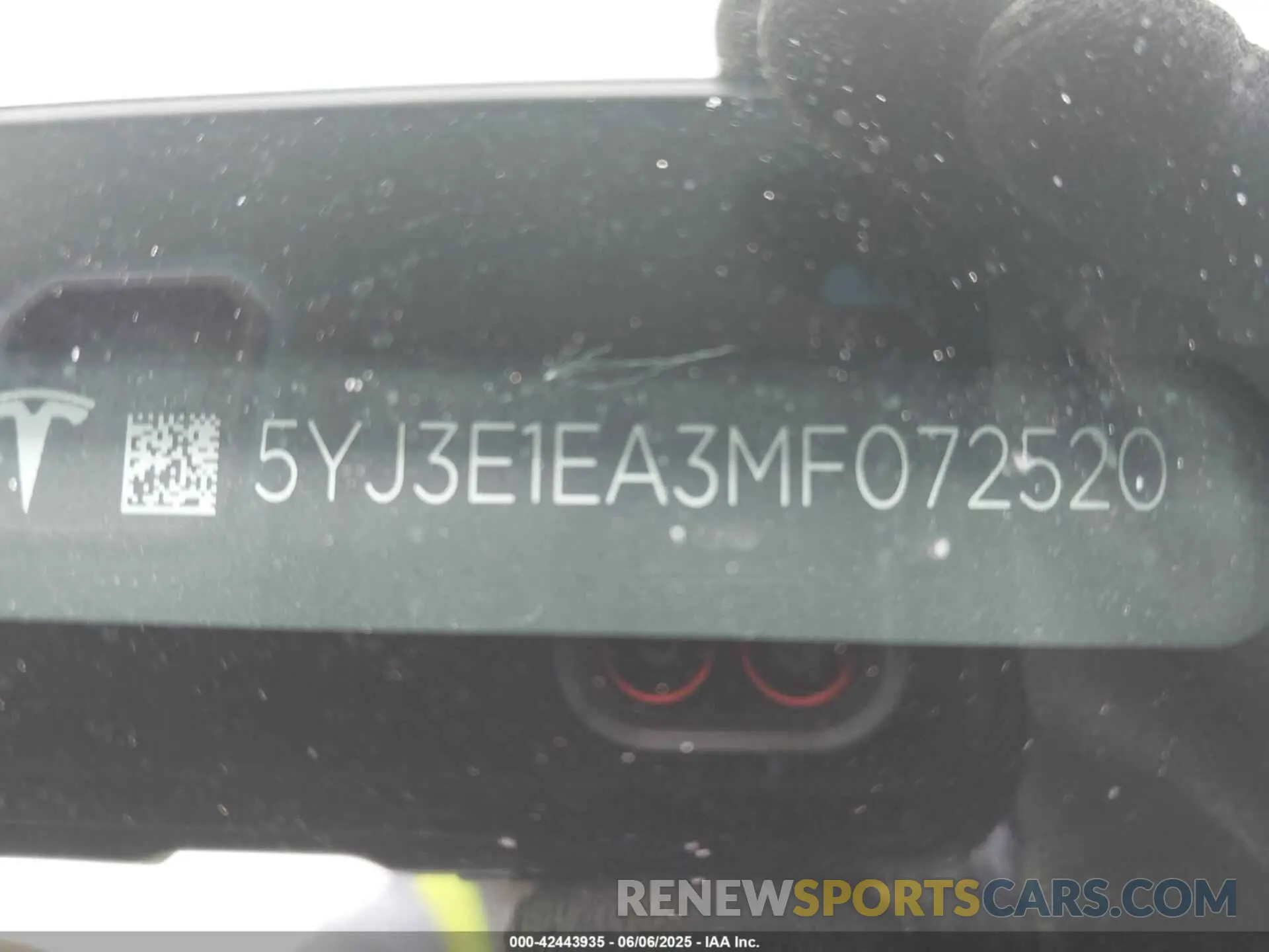 9 fotografías del automóvil dañado 5YJ3E1EA3MF072520 TESLA MODEL 3 2021