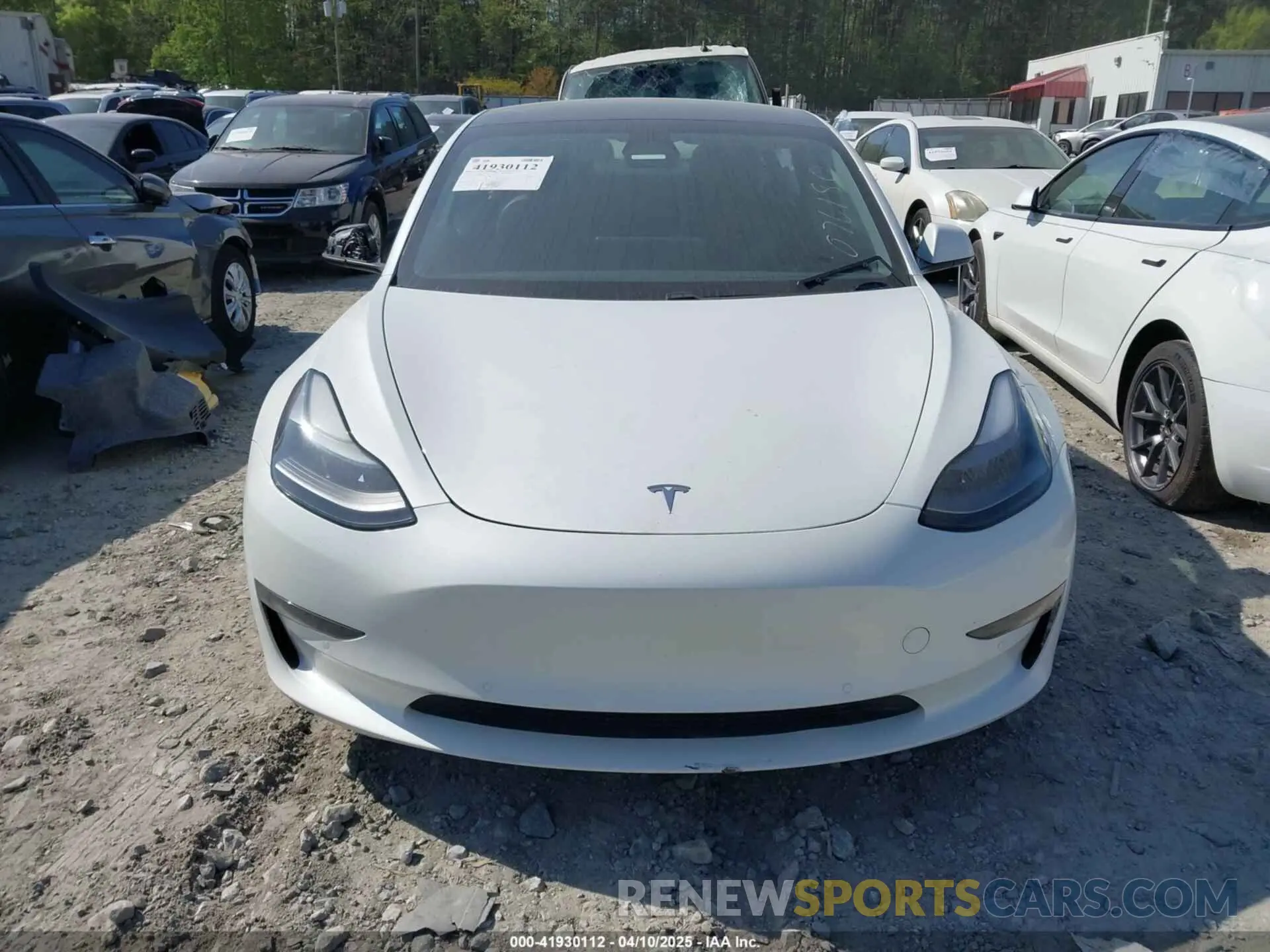 13 fotografías del automóvil dañado 5YJ3E1EA3MF076180 TESLA MODEL 3 2021