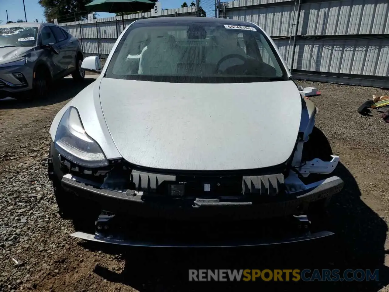 5 fotografías del automóvil dañado 5YJ3E1EA3MF877904 TESLA MODEL 3 2021