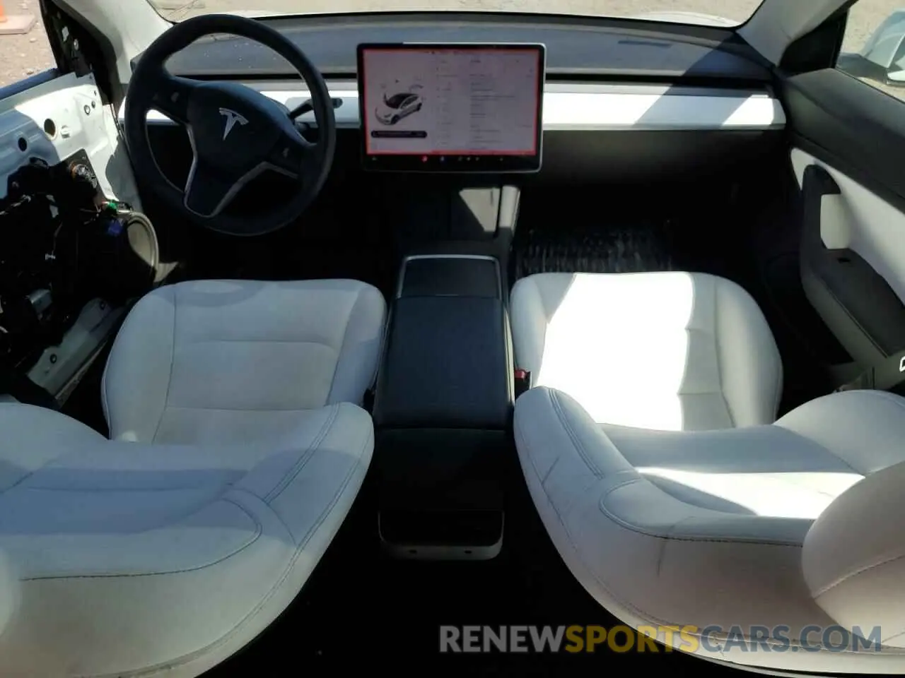8 fotografías del automóvil dañado 5YJ3E1EA3MF877904 TESLA MODEL 3 2021