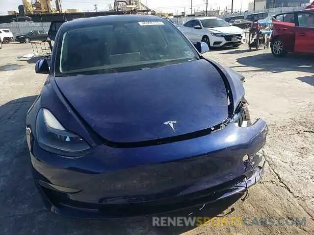 10 fotografías del automóvil dañado 5YJ3E1EA3MF940175 TESLA MODEL 3 2021