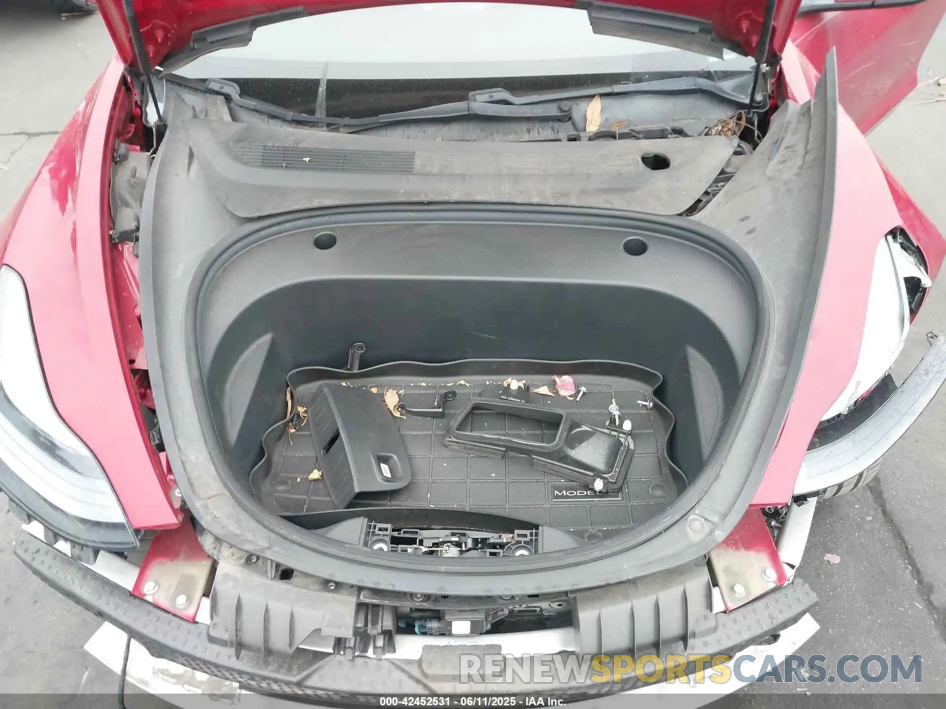10 fotografías del automóvil dañado 5YJ3E1EA3MF994740 TESLA MODEL 3 2021