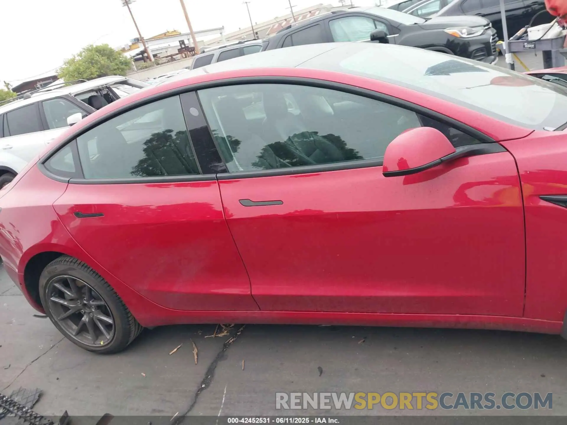 14 fotografías del automóvil dañado 5YJ3E1EA3MF994740 TESLA MODEL 3 2021