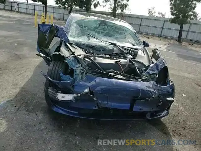10 fotografías del automóvil dañado 5YJ3E1EA3MF996973 TESLA MODEL 3 2021