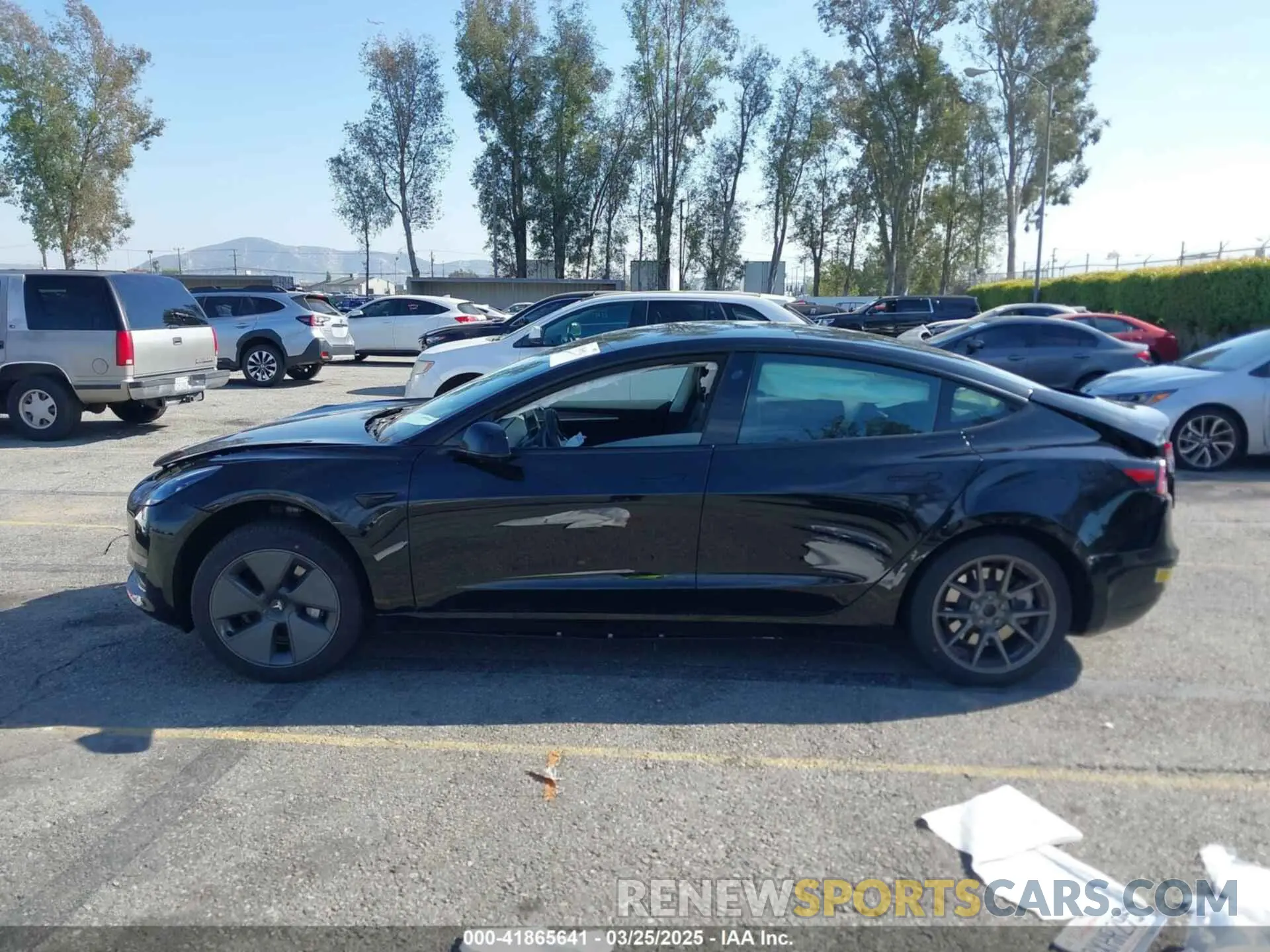 13 fotografías del automóvil dañado 5YJ3E1EA4MF002203 TESLA MODEL 3 2021