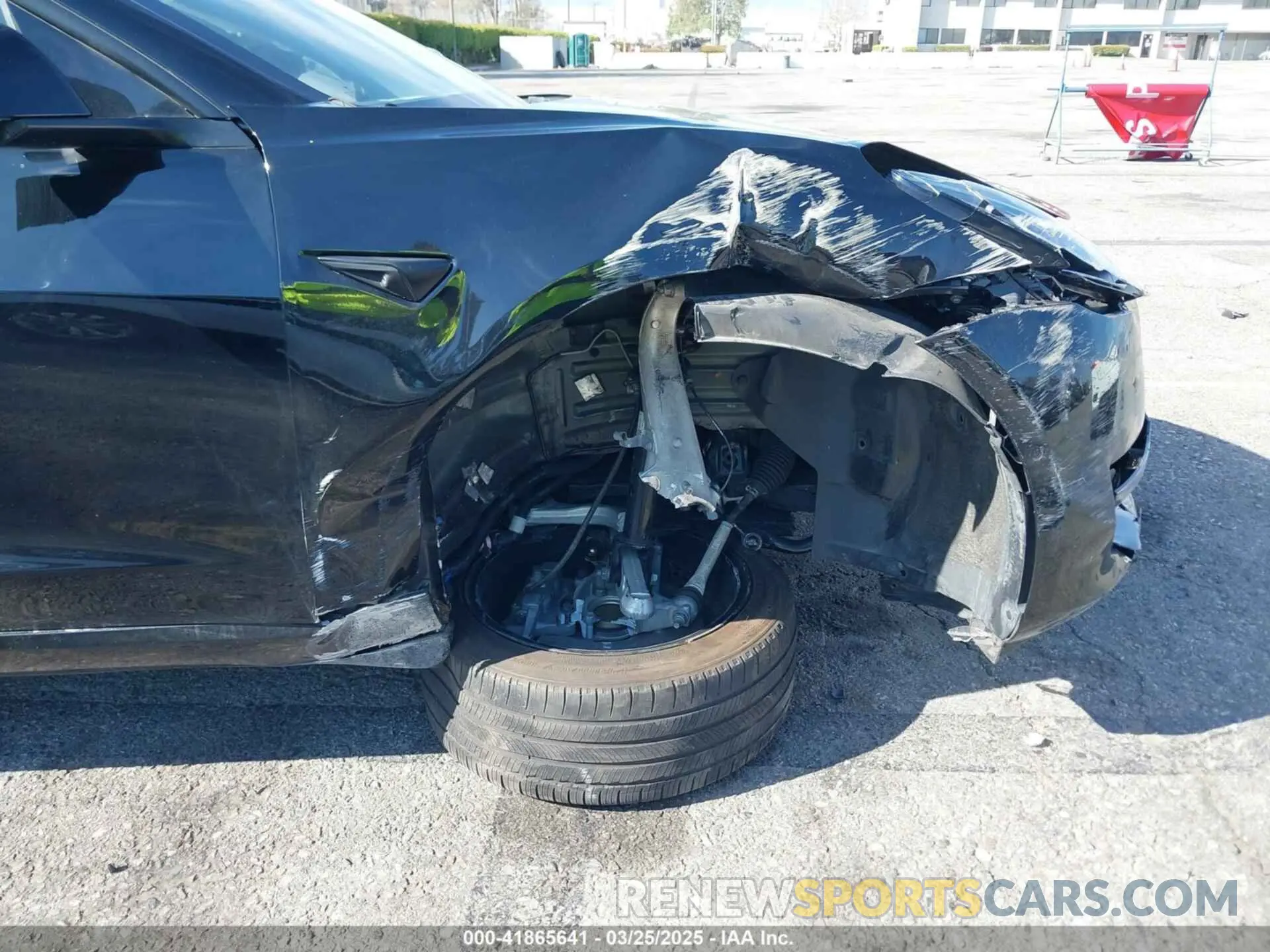 18 fotografías del automóvil dañado 5YJ3E1EA4MF002203 TESLA MODEL 3 2021
