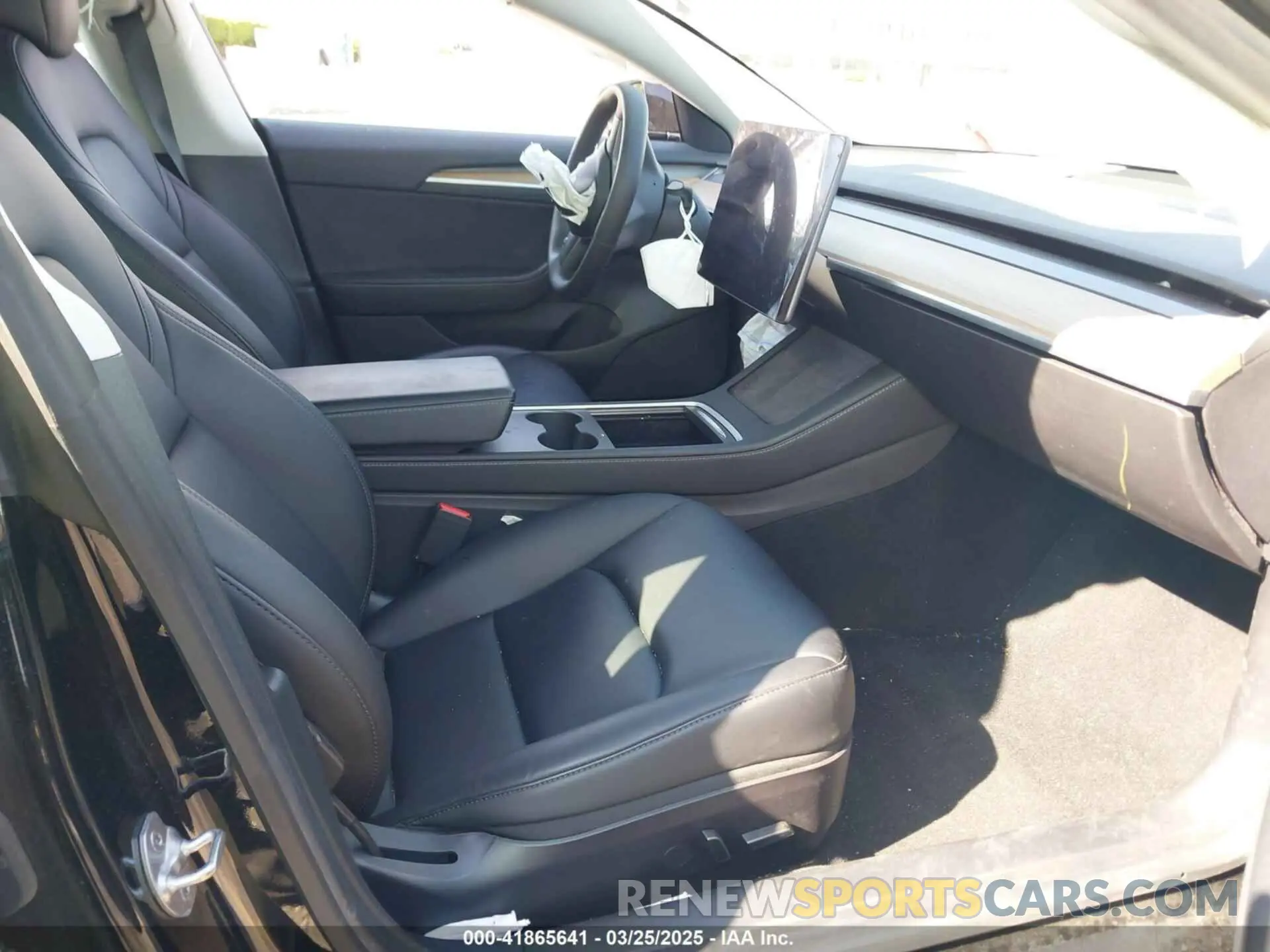 5 fotografías del automóvil dañado 5YJ3E1EA4MF002203 TESLA MODEL 3 2021