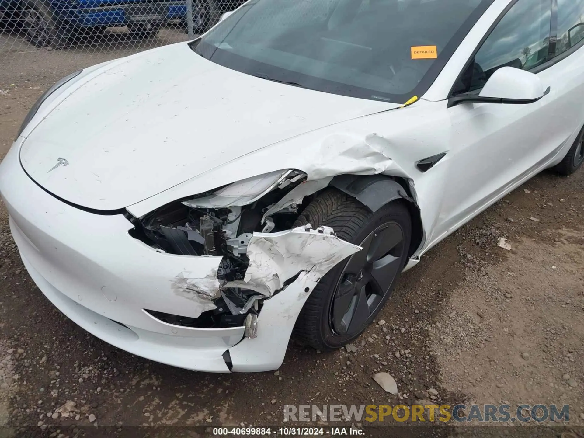 6 fotografías del automóvil dañado 5YJ3E1EA4MF015856 TESLA MODEL 3 2021