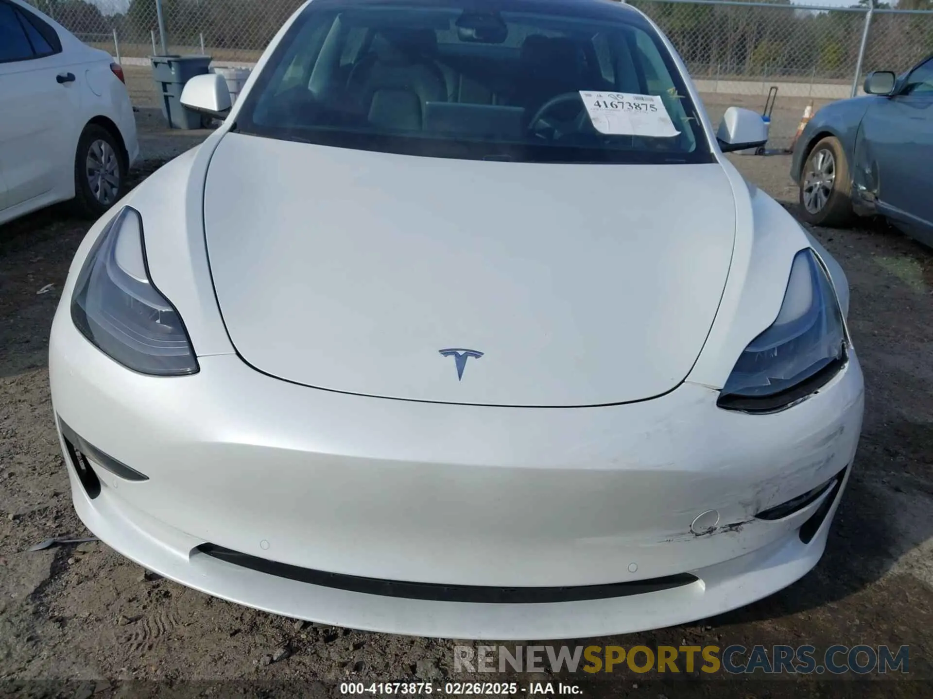 12 fotografías del automóvil dañado 5YJ3E1EA4MF016604 TESLA MODEL 3 2021
