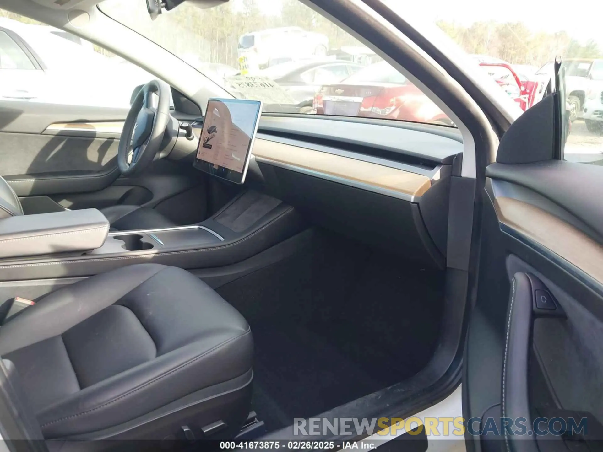5 fotografías del automóvil dañado 5YJ3E1EA4MF016604 TESLA MODEL 3 2021