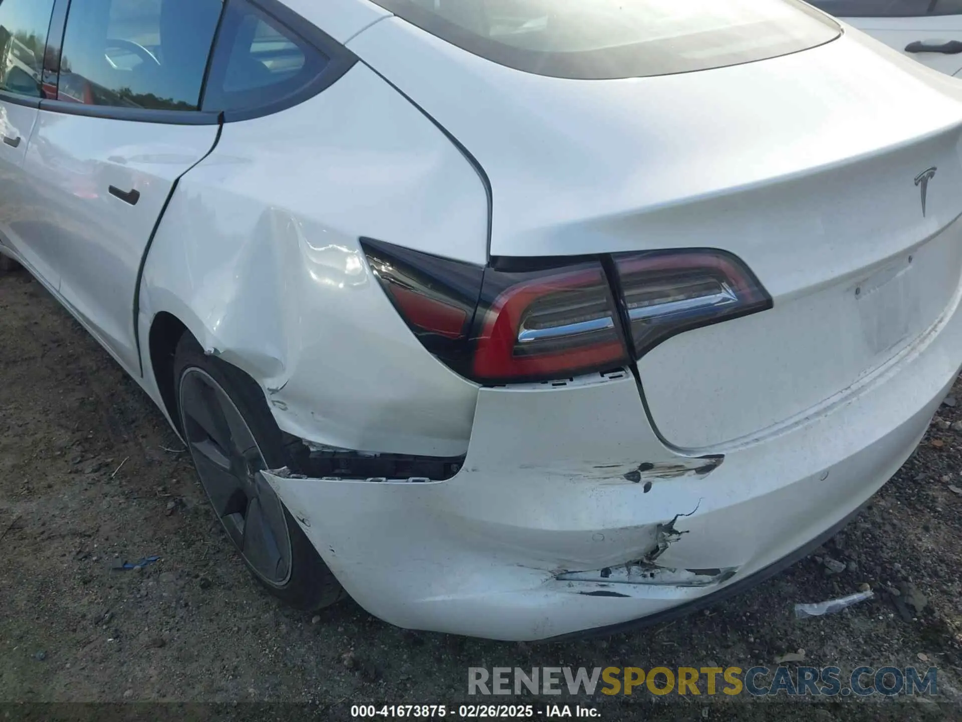 6 fotografías del automóvil dañado 5YJ3E1EA4MF016604 TESLA MODEL 3 2021