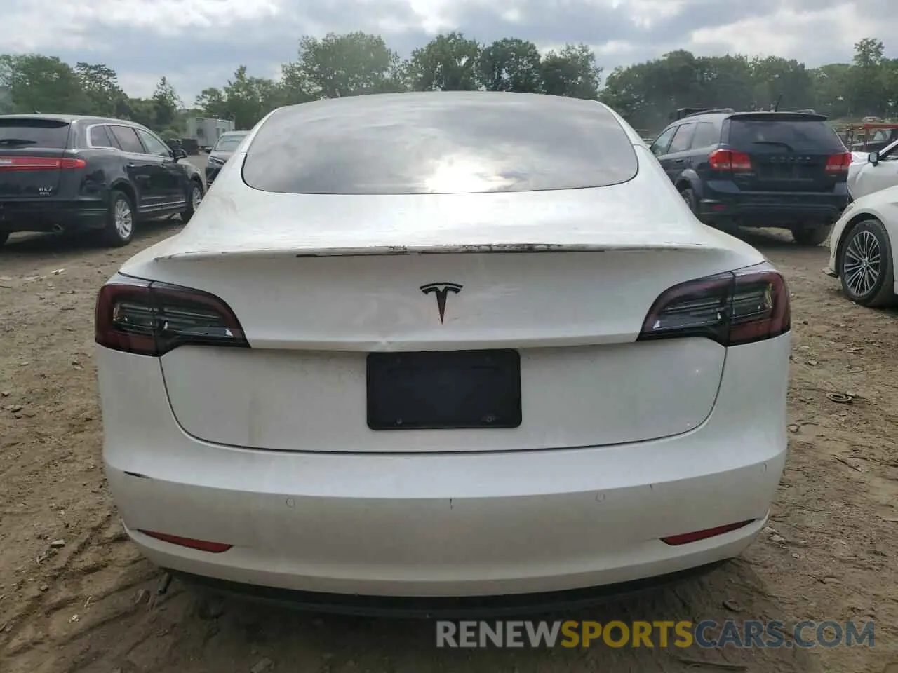 6 fotografías del automóvil dañado 5YJ3E1EA4MF018563 TESLA MODEL 3 2021
