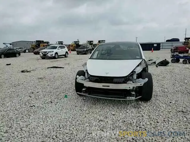 10 fotografías del automóvil dañado 5YJ3E1EA4MF031944 TESLA MODEL 3 2021