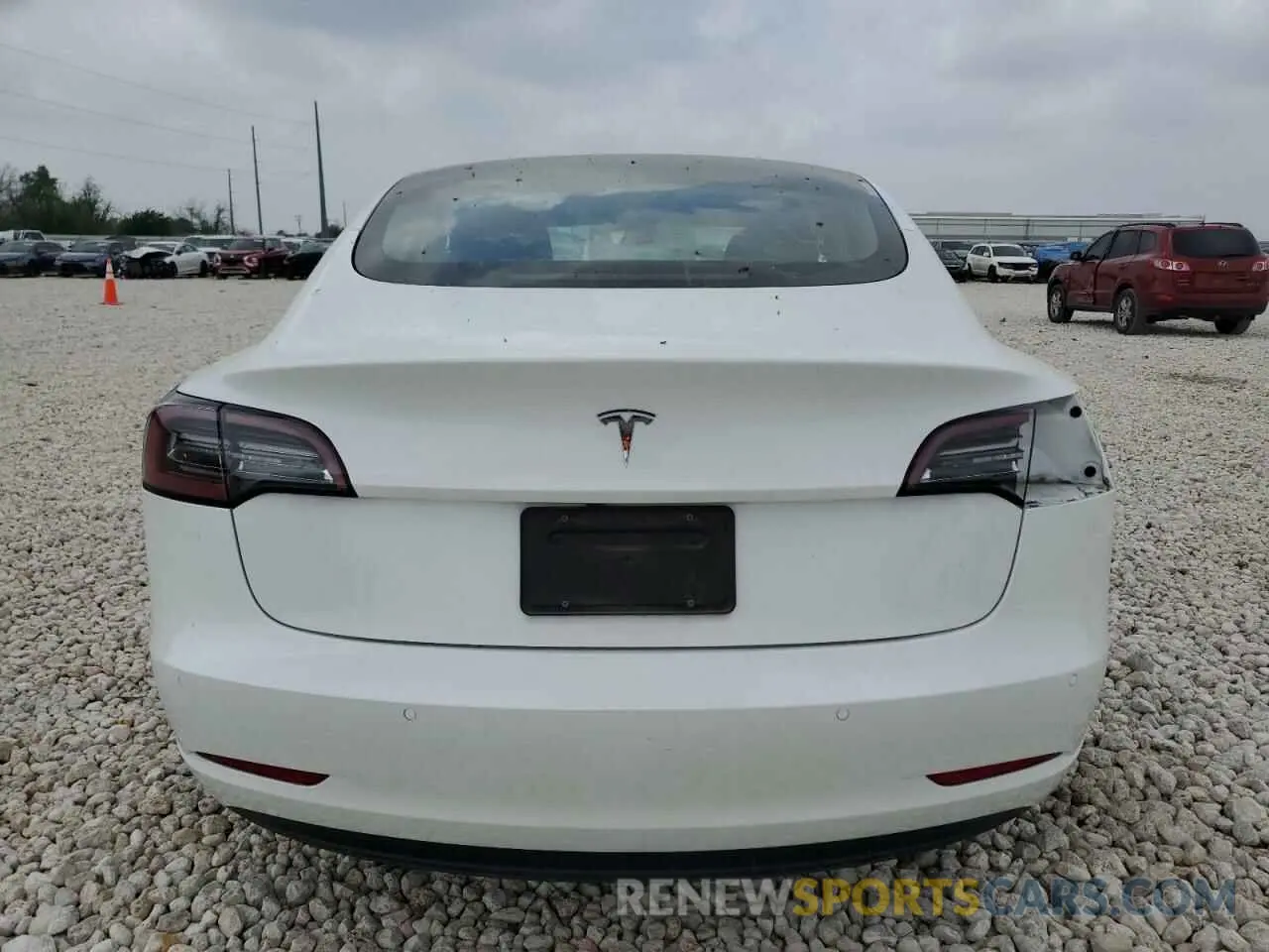 6 fotografías del automóvil dañado 5YJ3E1EA4MF031944 TESLA MODEL 3 2021