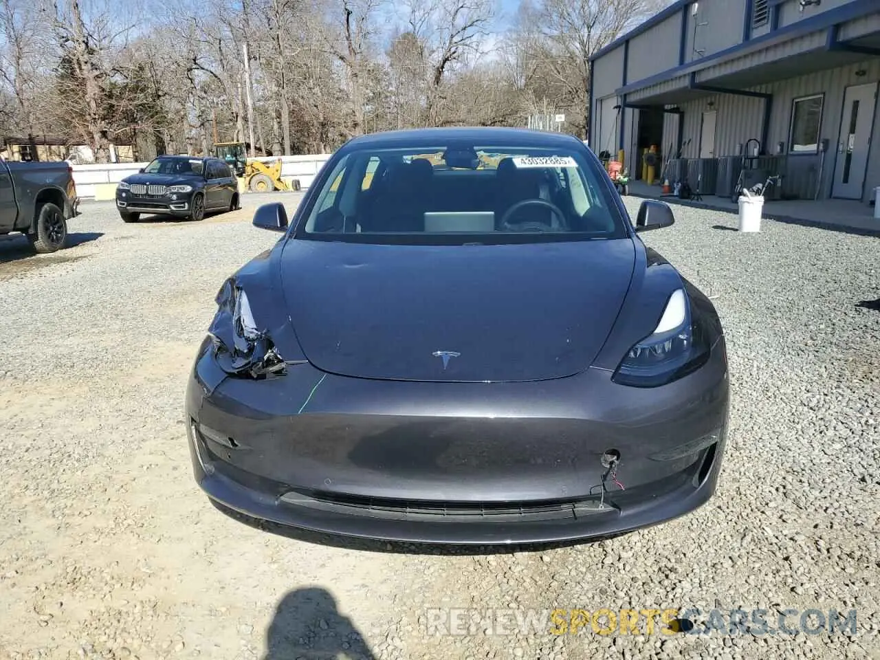 5 fotografías del automóvil dañado 5YJ3E1EA4MF041910 TESLA MODEL 3 2021