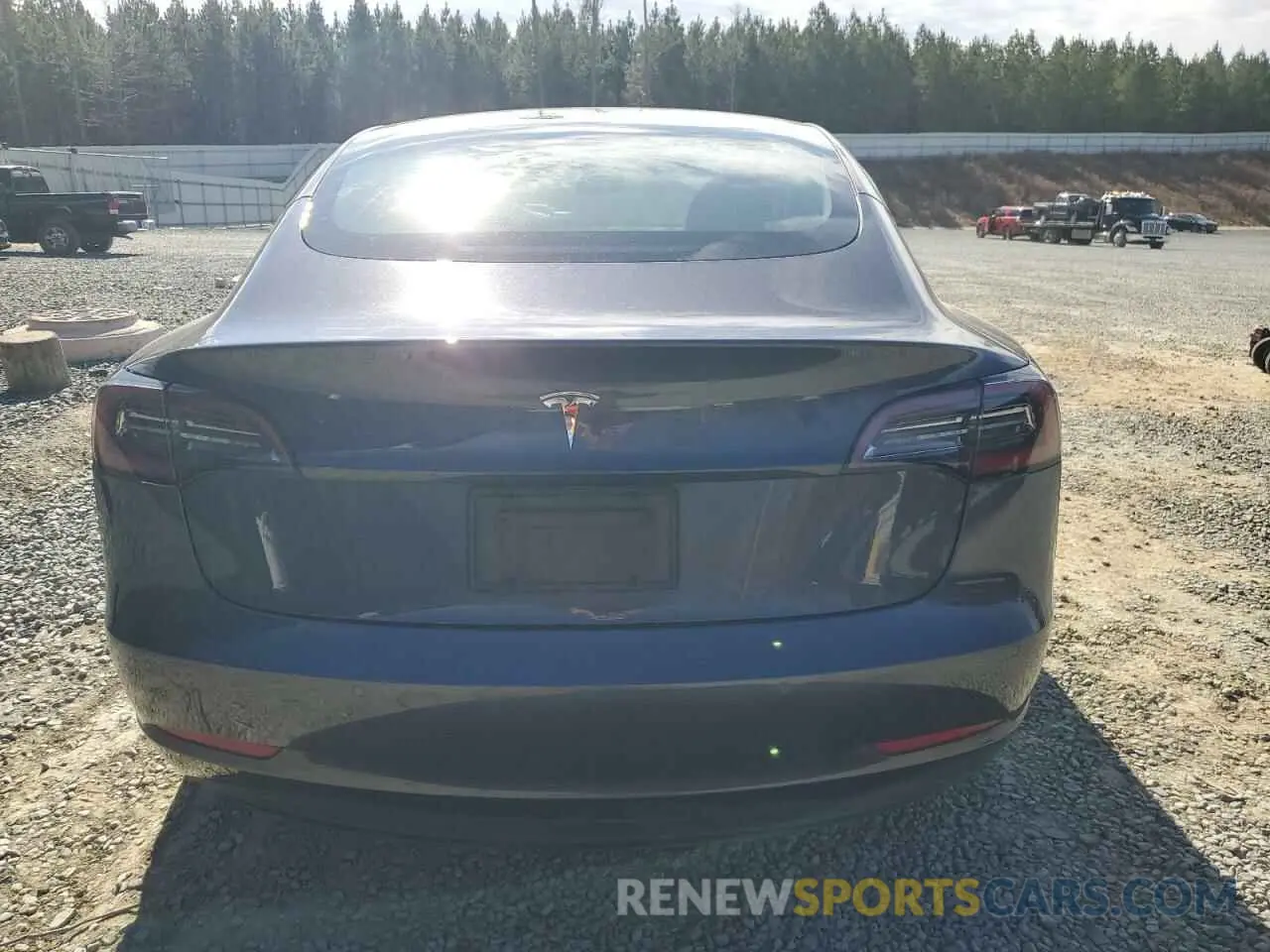 6 fotografías del automóvil dañado 5YJ3E1EA4MF041910 TESLA MODEL 3 2021