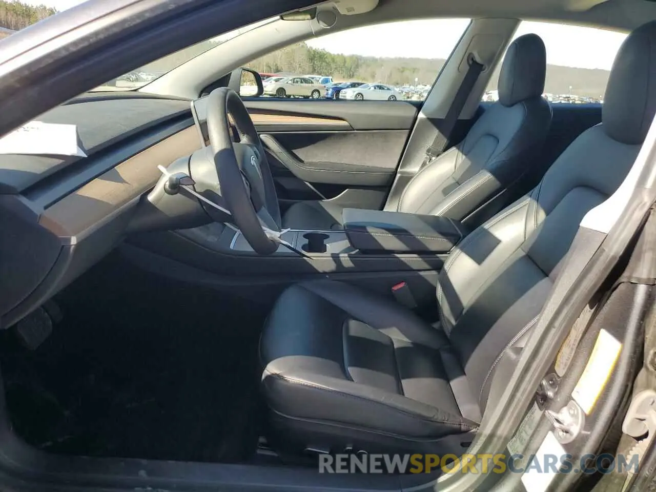 7 fotografías del automóvil dañado 5YJ3E1EA4MF041910 TESLA MODEL 3 2021