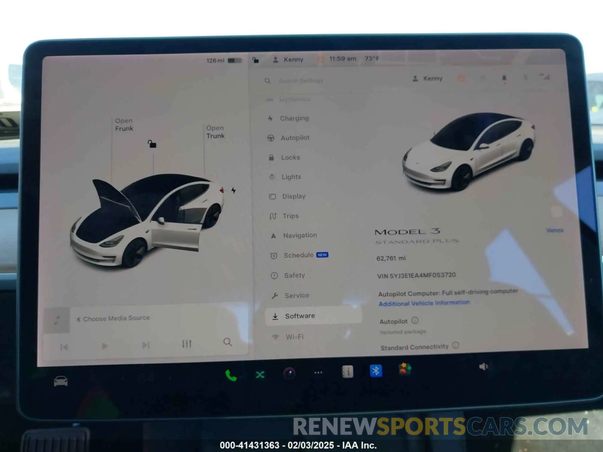 17 fotografías del automóvil dañado 5YJ3E1EA4MF053720 TESLA MODEL 3 2021