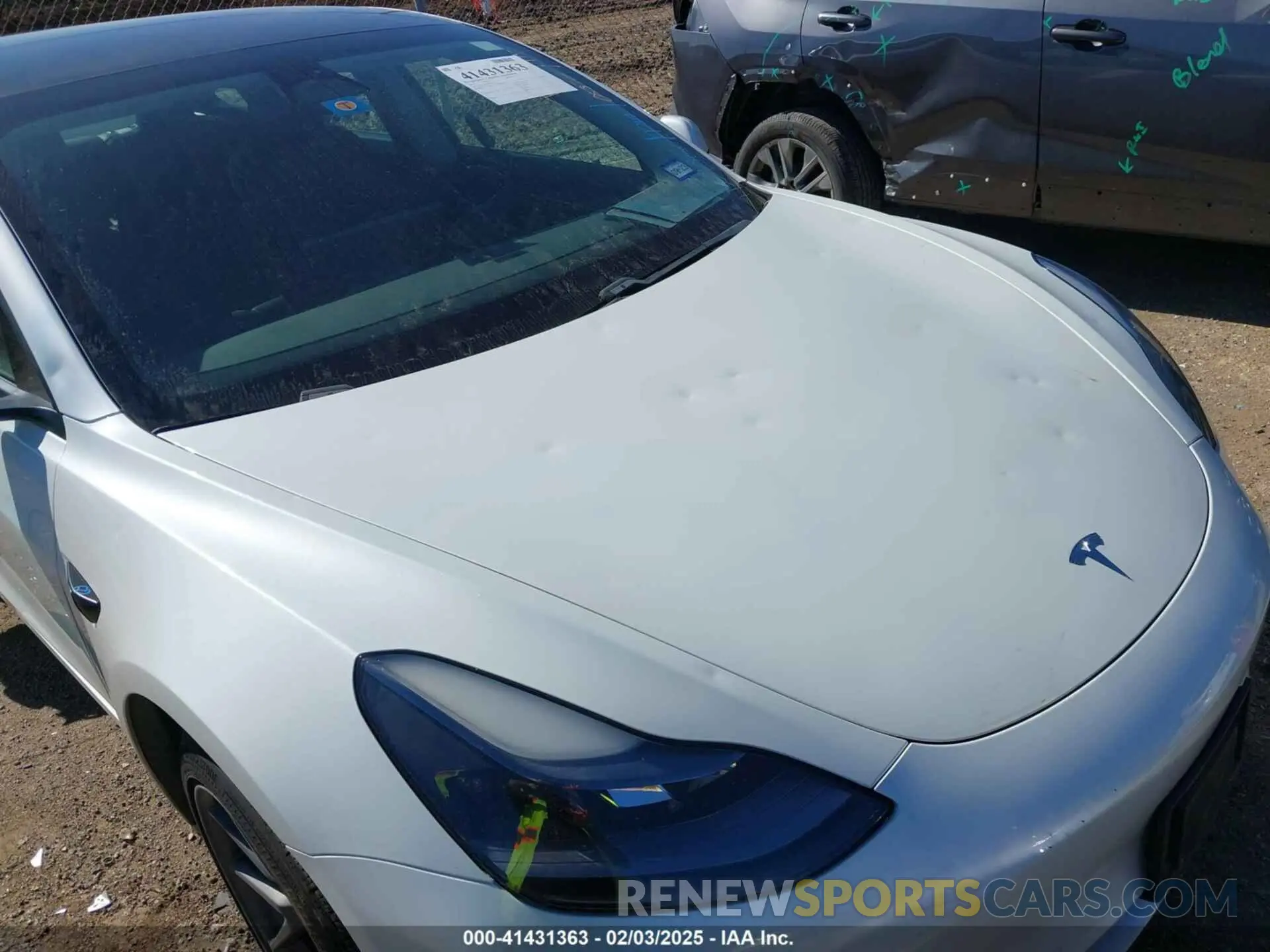 18 fotografías del automóvil dañado 5YJ3E1EA4MF053720 TESLA MODEL 3 2021