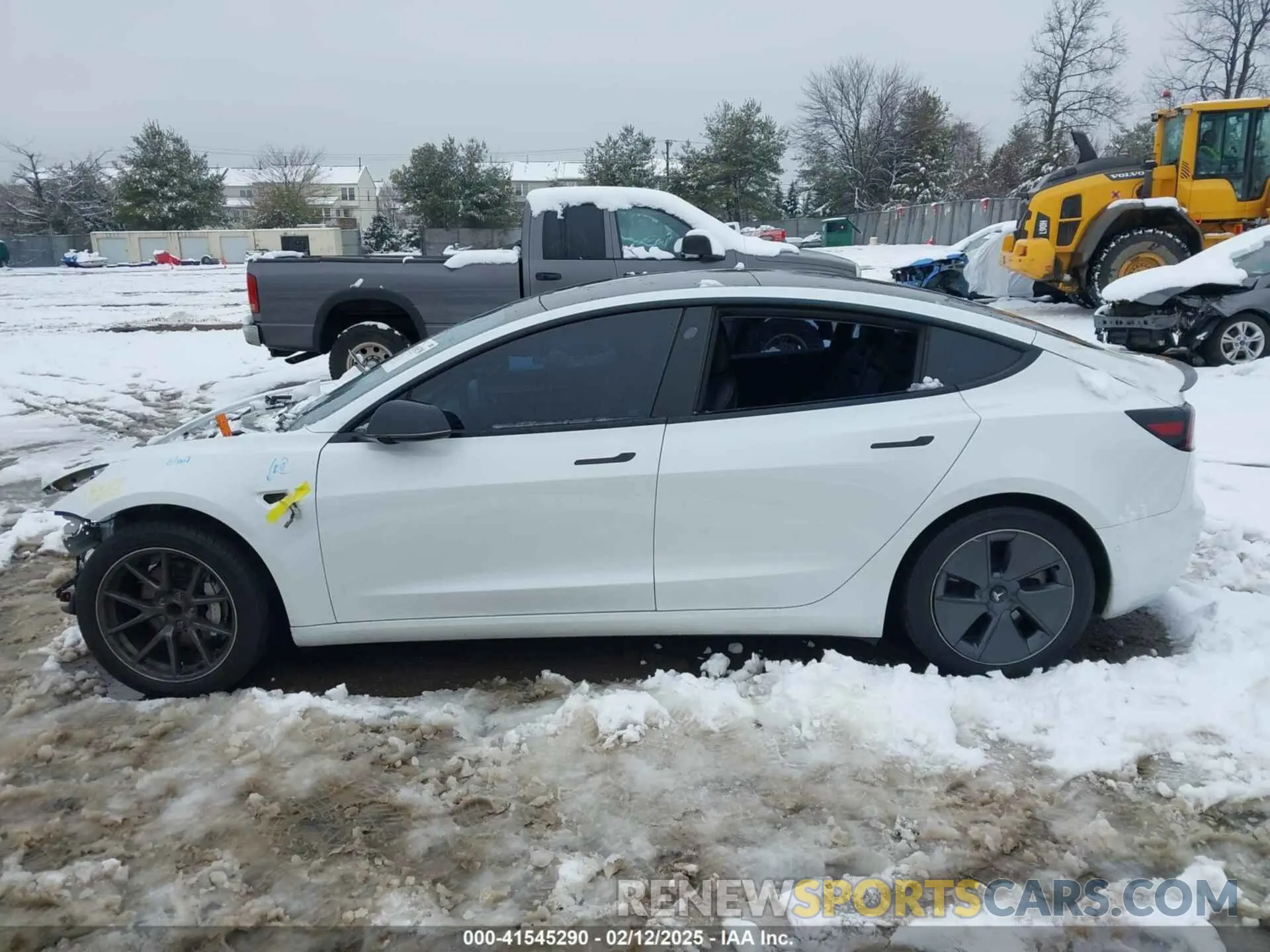 14 fotografías del automóvil dañado 5YJ3E1EA4MF061414 TESLA MODEL 3 2021