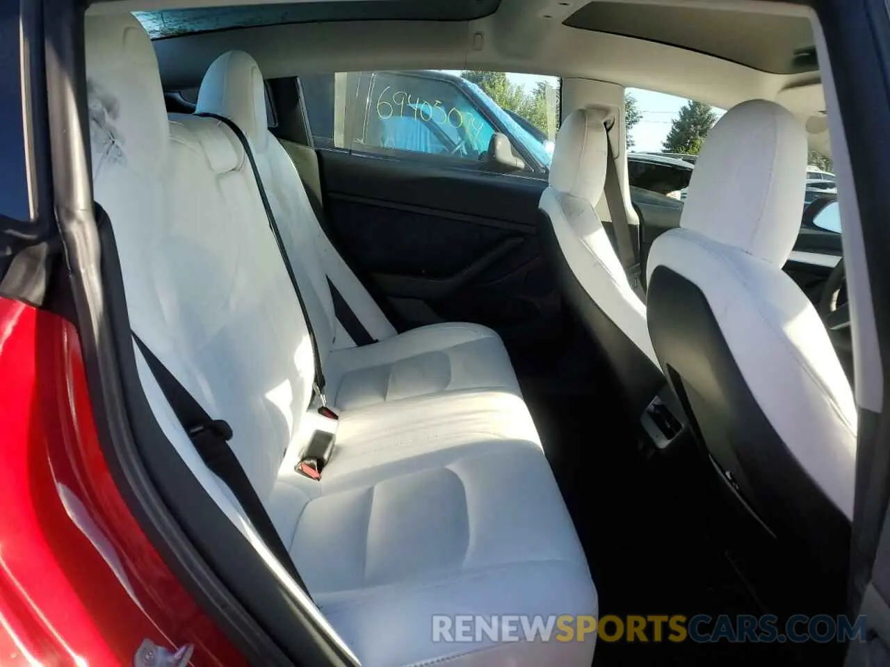 10 fotografías del automóvil dañado 5YJ3E1EA4MF081582 TESLA MODEL 3 2021