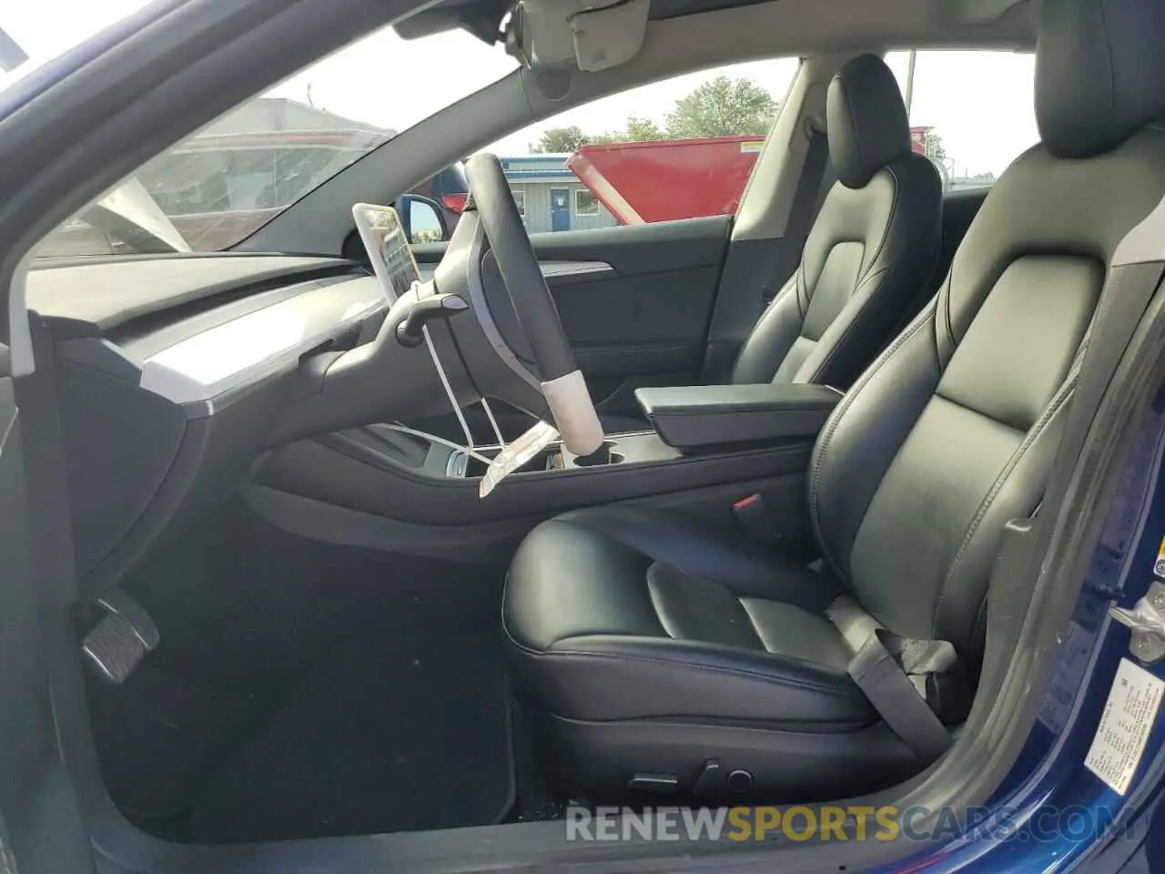 7 fotografías del automóvil dañado 5YJ3E1EA4MF085096 TESLA MODEL 3 2021