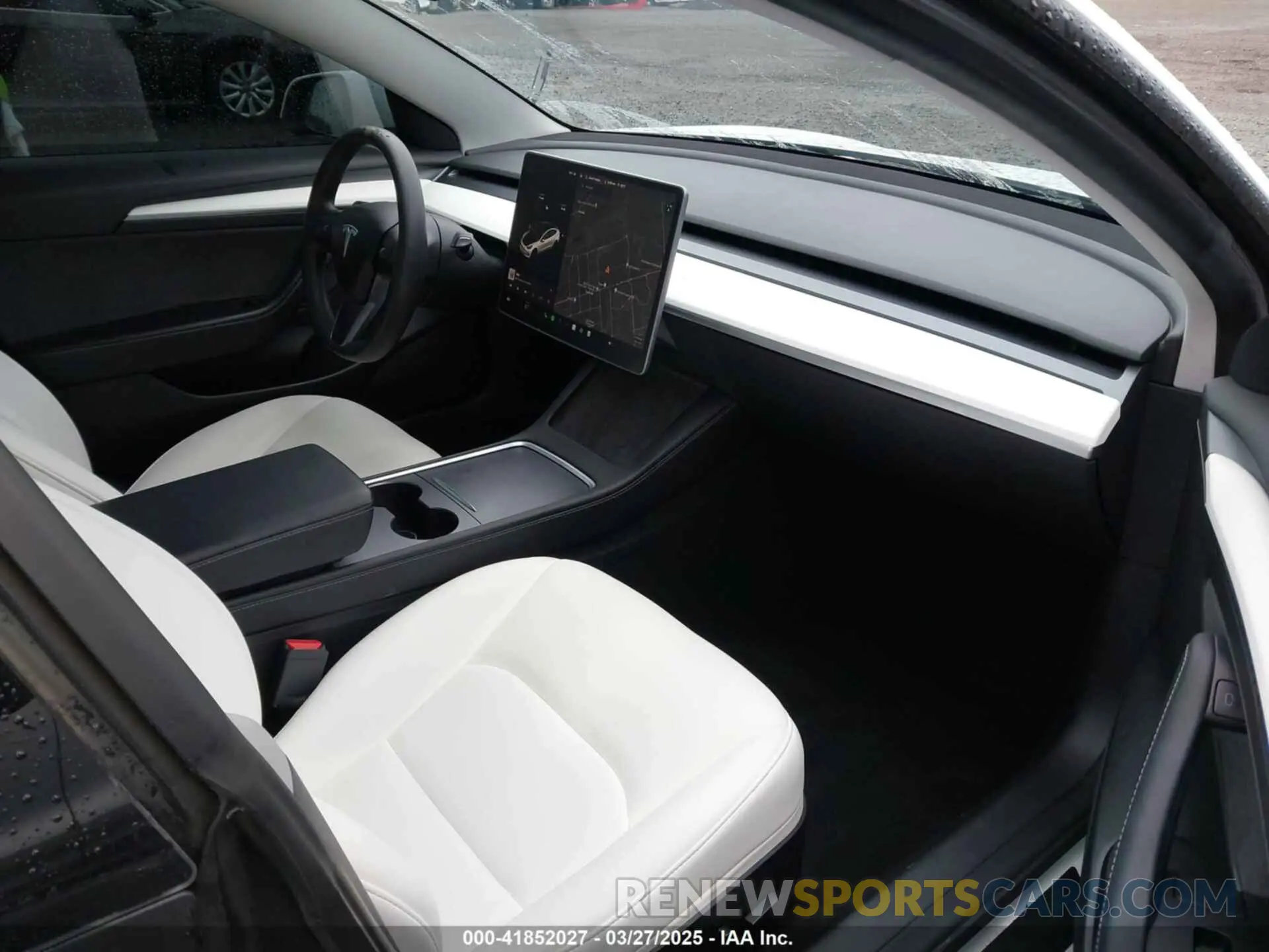 5 fotografías del automóvil dañado 5YJ3E1EA4MF096048 TESLA MODEL 3 2021