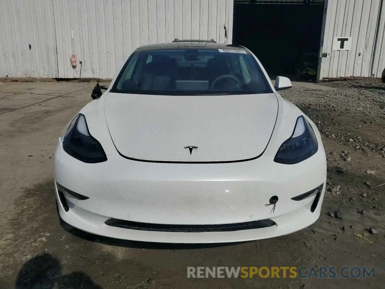 5 fotografías del automóvil dañado 5YJ3E1EA4MF099600 TESLA MODEL 3 2021