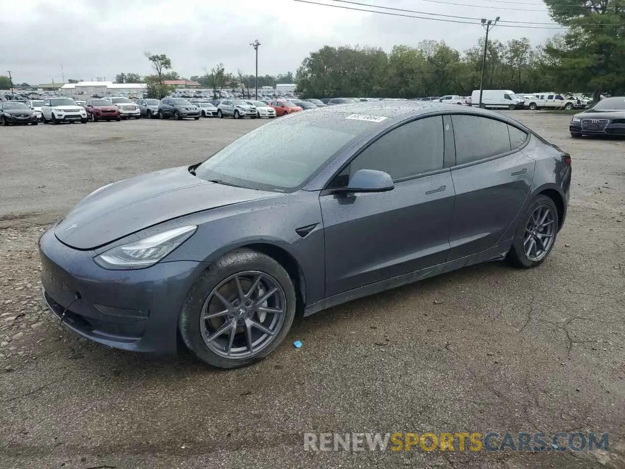1 fotografías del automóvil dañado 5YJ3E1EA4MF854566 TESLA MODEL 3 2021