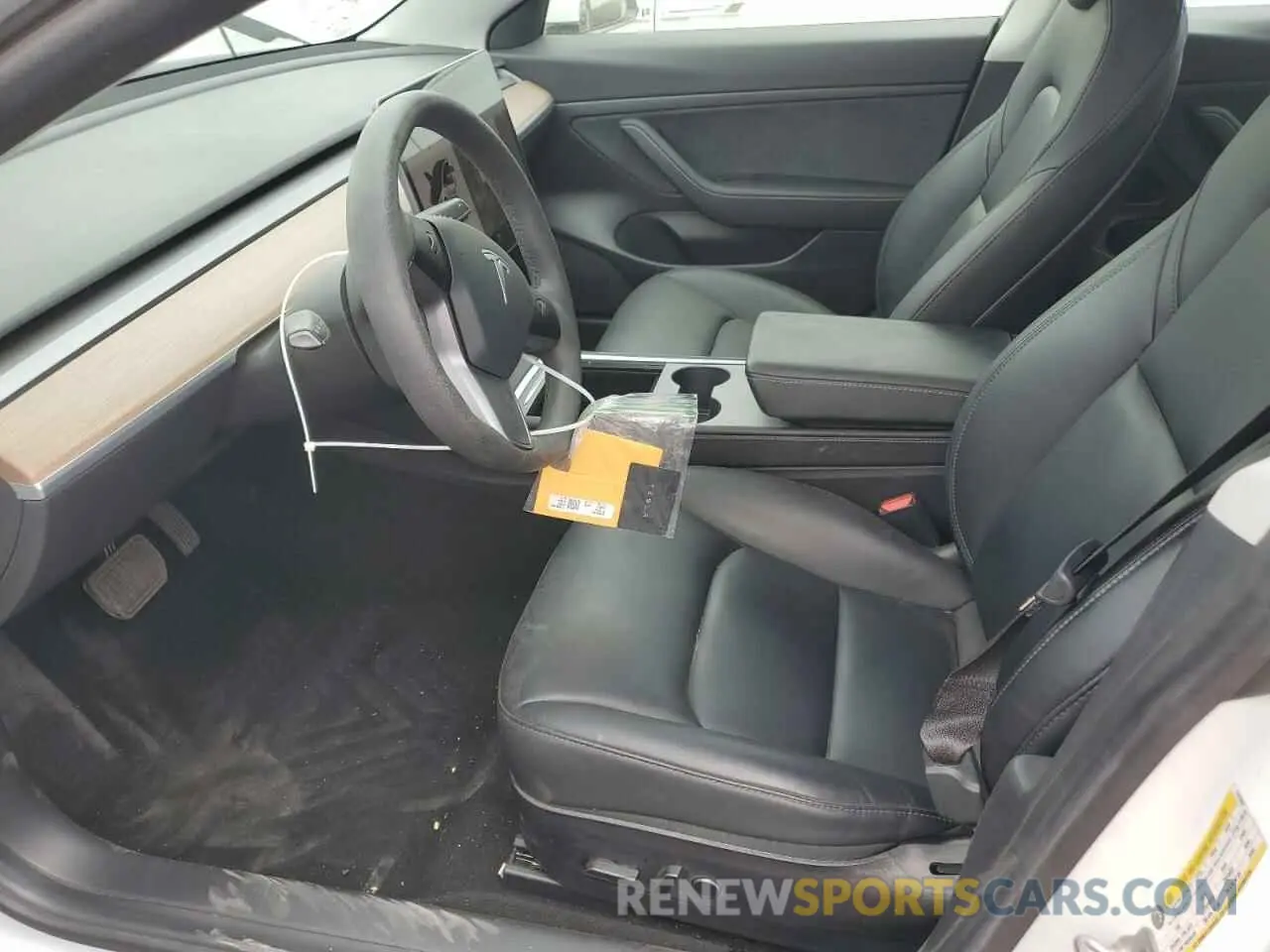 7 fotografías del automóvil dañado 5YJ3E1EA4MF911364 TESLA MODEL 3 2021