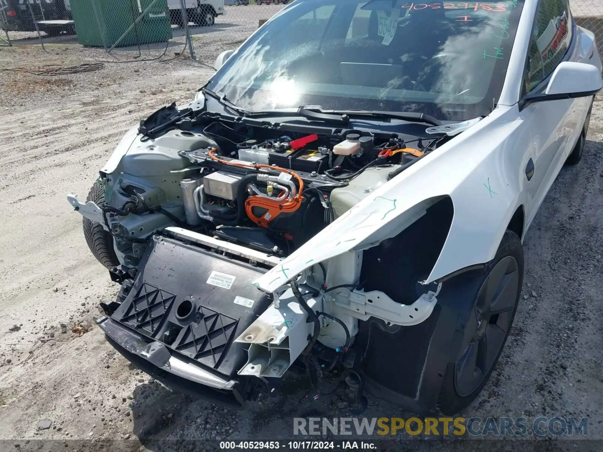 6 fotografías del automóvil dañado 5YJ3E1EA4MF915253 TESLA MODEL 3 2021