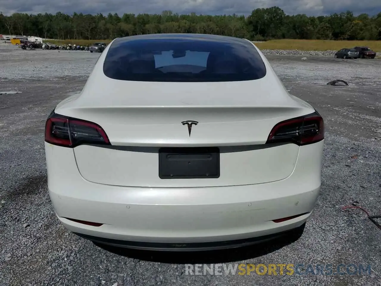 6 fotografías del automóvil dañado 5YJ3E1EA4MF938838 TESLA MODEL 3 2021