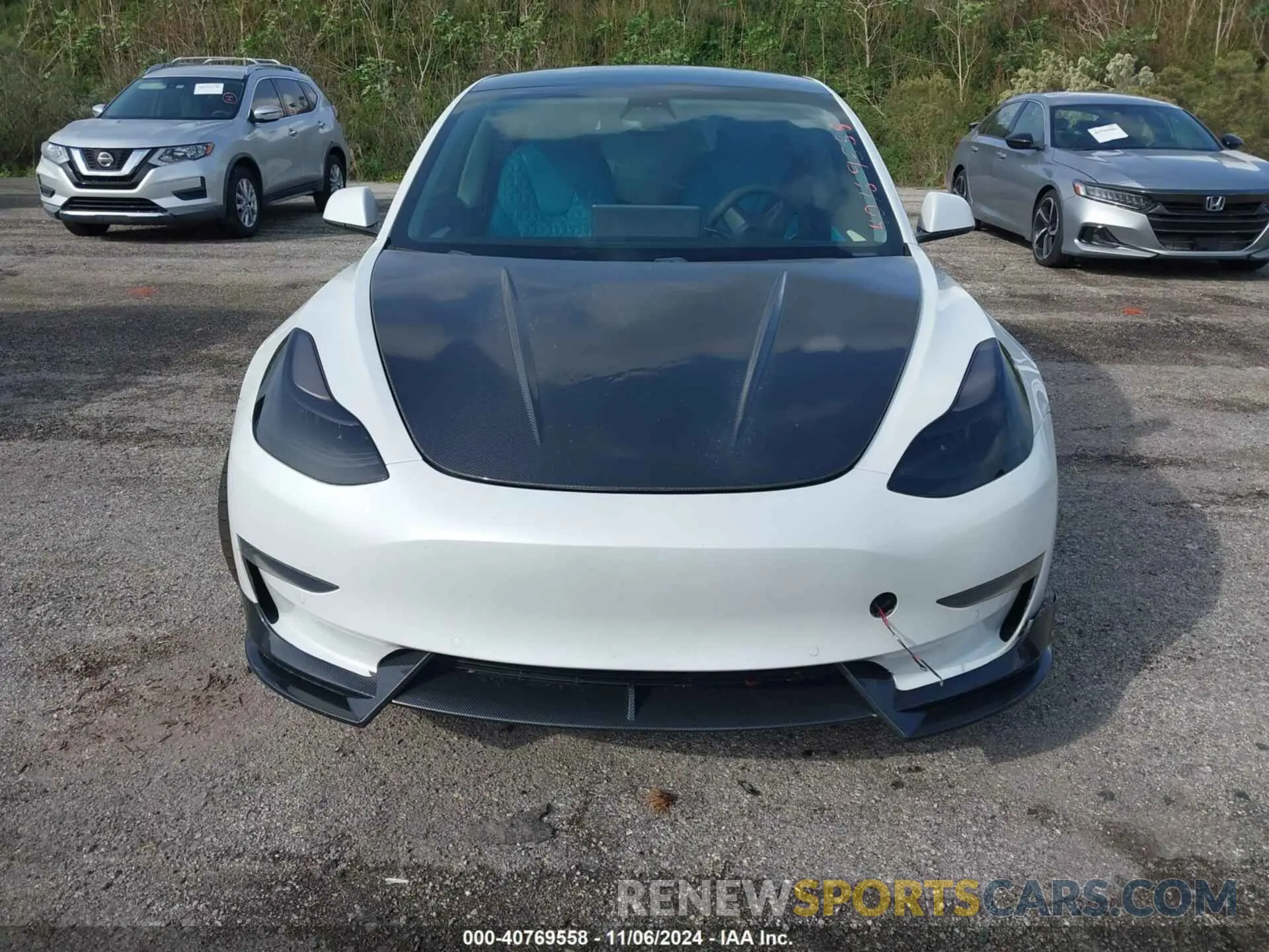 6 fotografías del automóvil dañado 5YJ3E1EA4MF978448 TESLA MODEL 3 2021