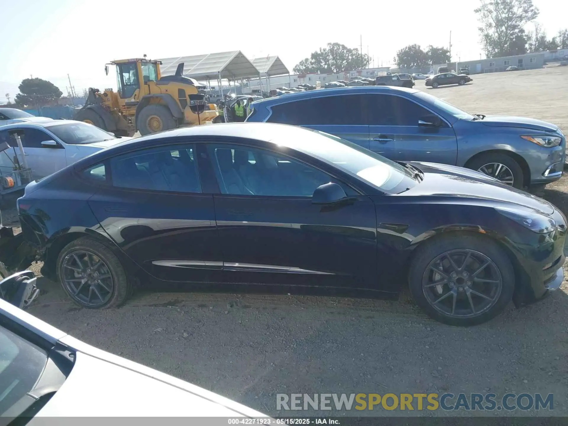 13 fotografías del automóvil dañado 5YJ3E1EA4MF982032 TESLA MODEL 3 2021