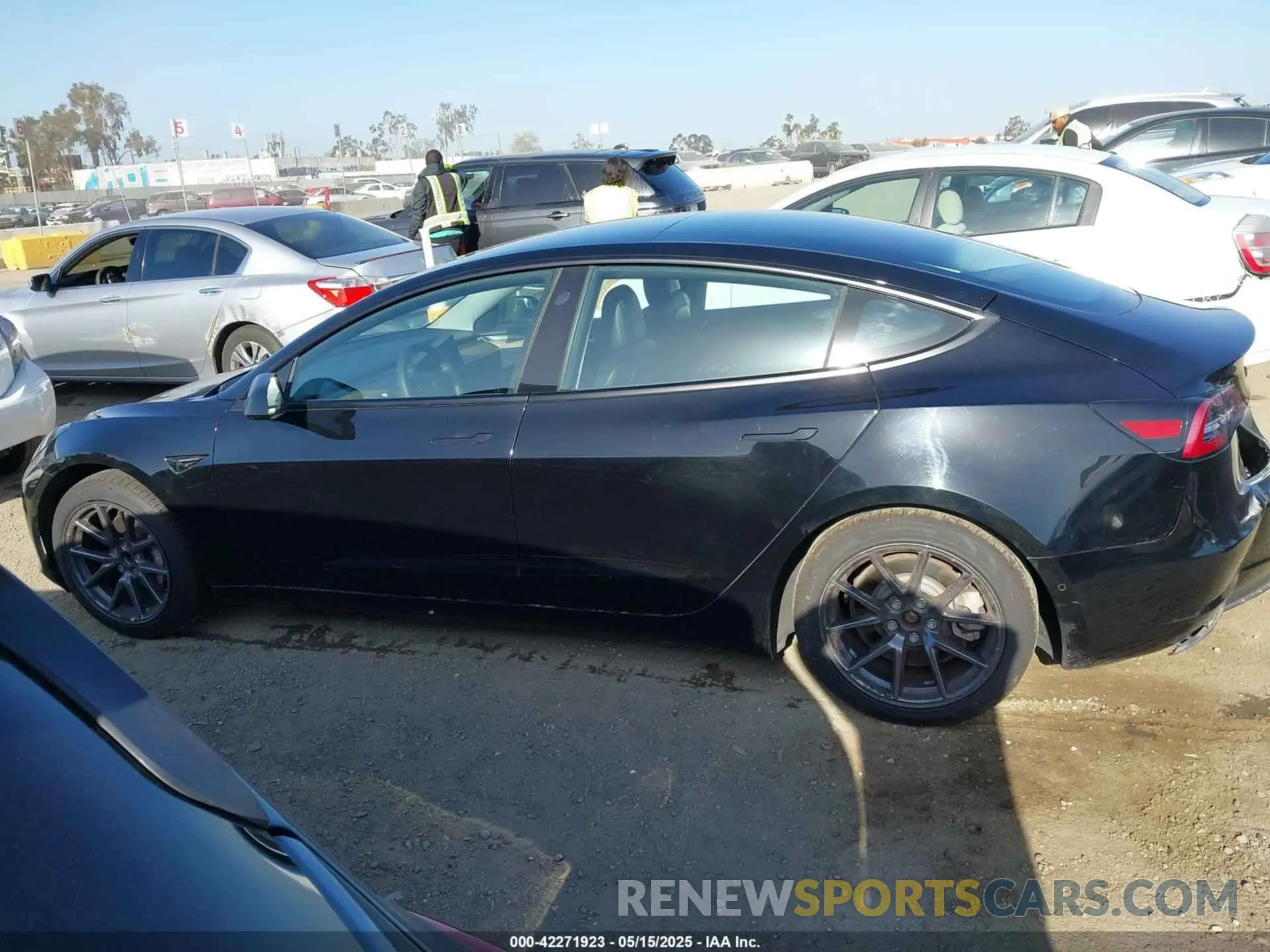 14 fotografías del automóvil dañado 5YJ3E1EA4MF982032 TESLA MODEL 3 2021